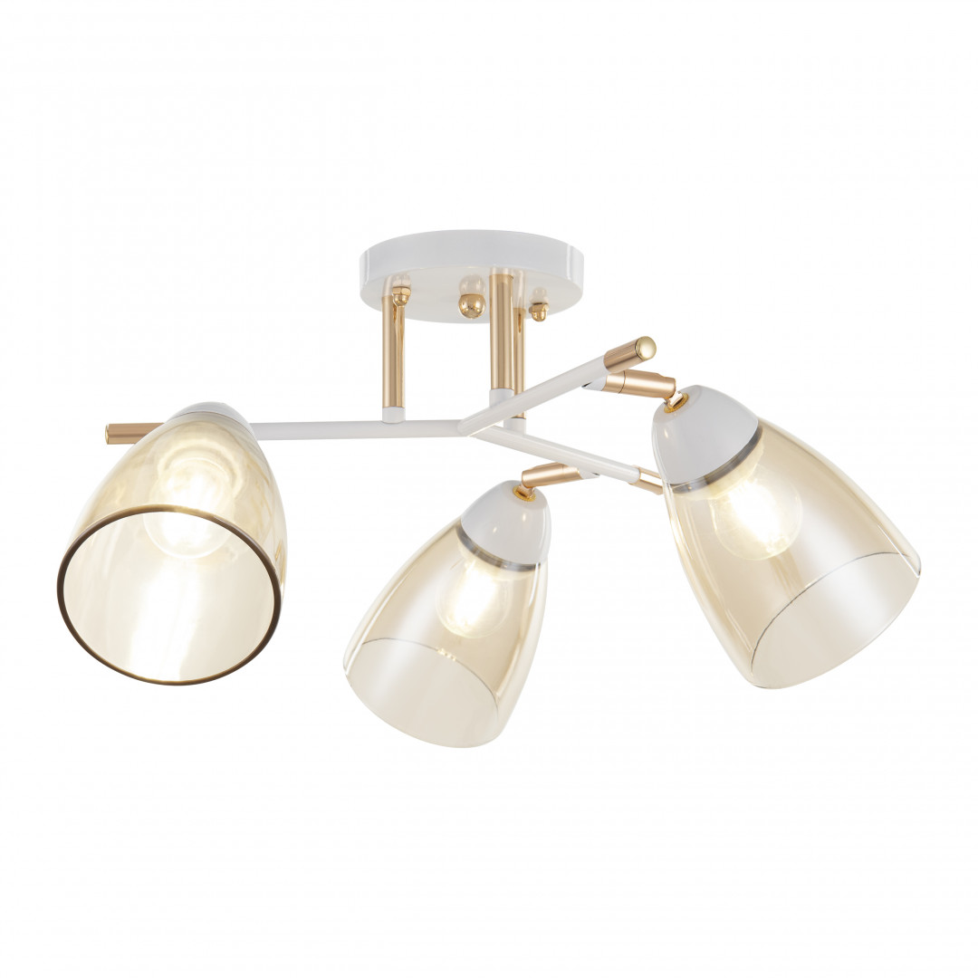 Люстра с плафонами 327410/3 FG+WH Arte Milano