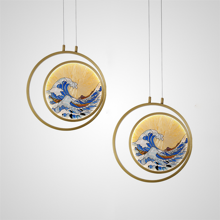 Подвесной светильник AKIRA WAVE ONE by ImperiumLoft