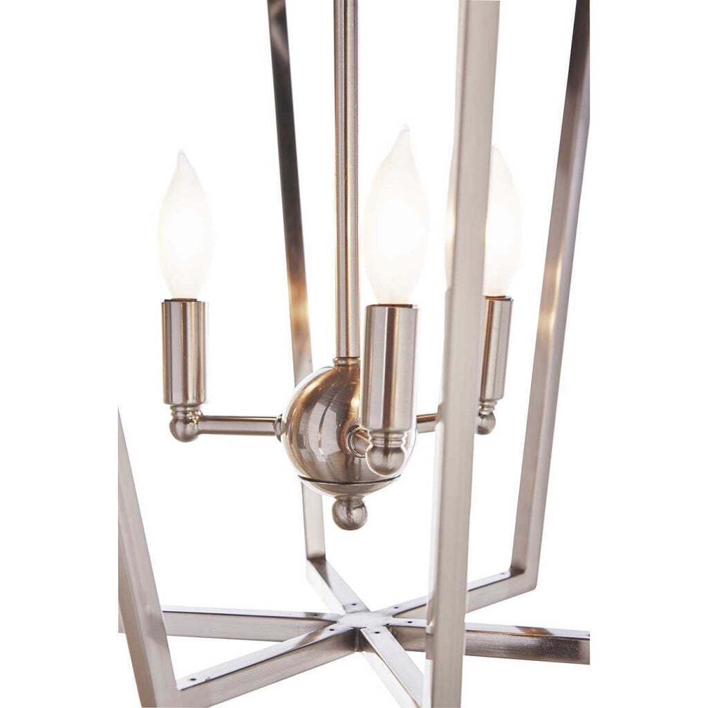 Светильник в форме клетки Франц Louvre Home D8475 NICKEL