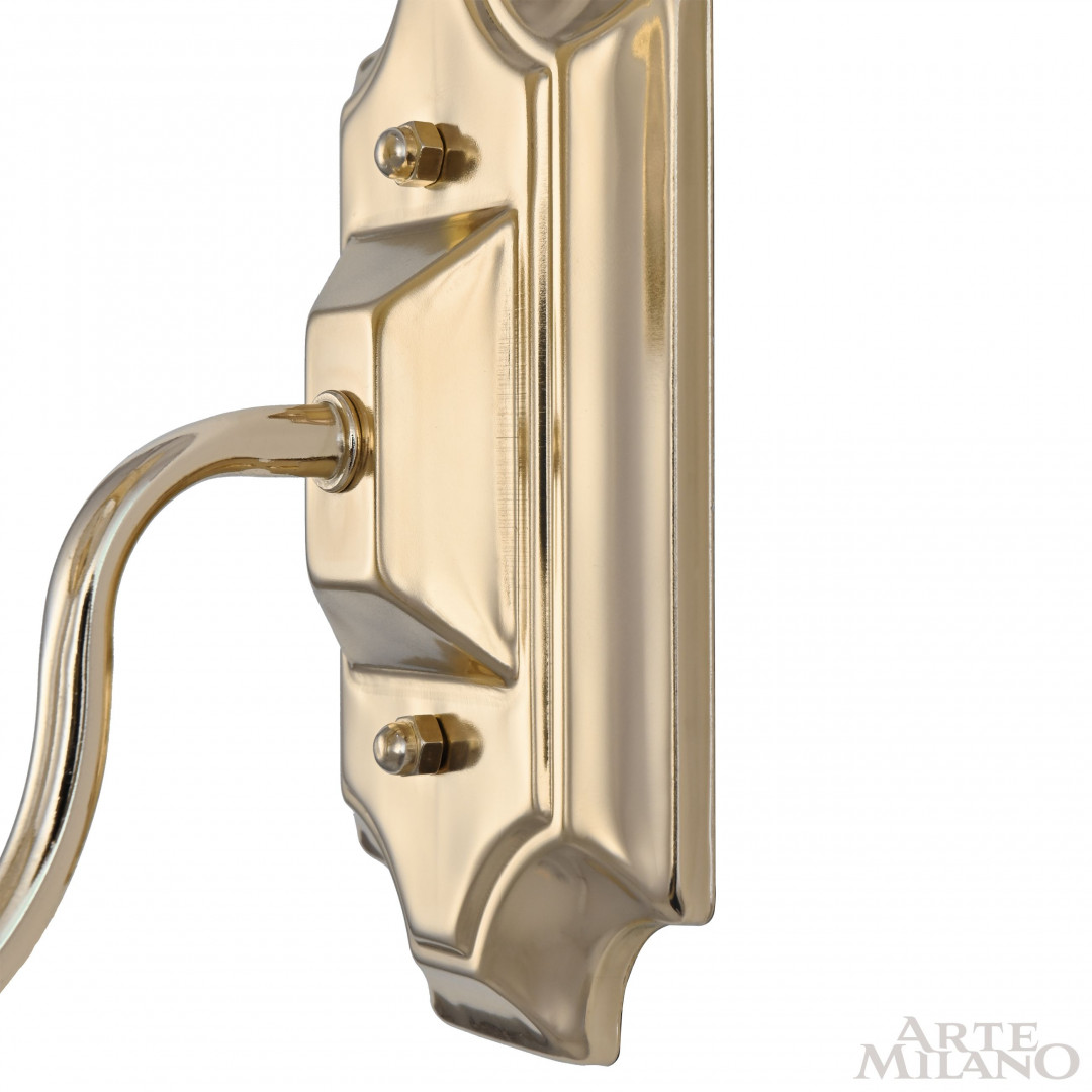 Бра с плафоном 308857/1W Wh/Gd Arte Milano