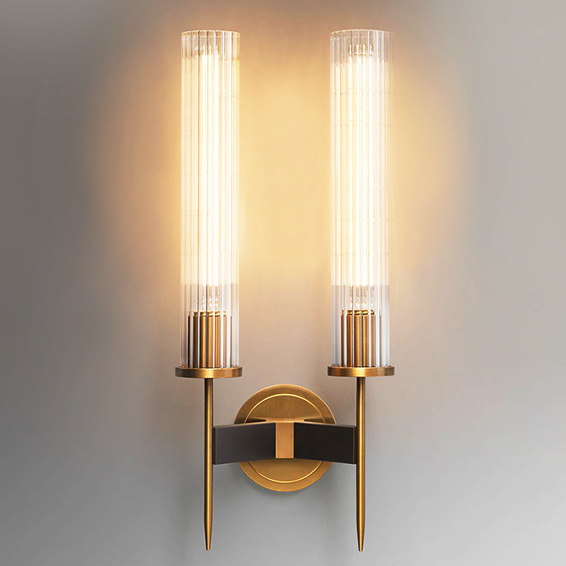 Настенный светильник  Delight Collection Alouette 2 brass Настенный светильник  Delight Collection Alouette 2 brass