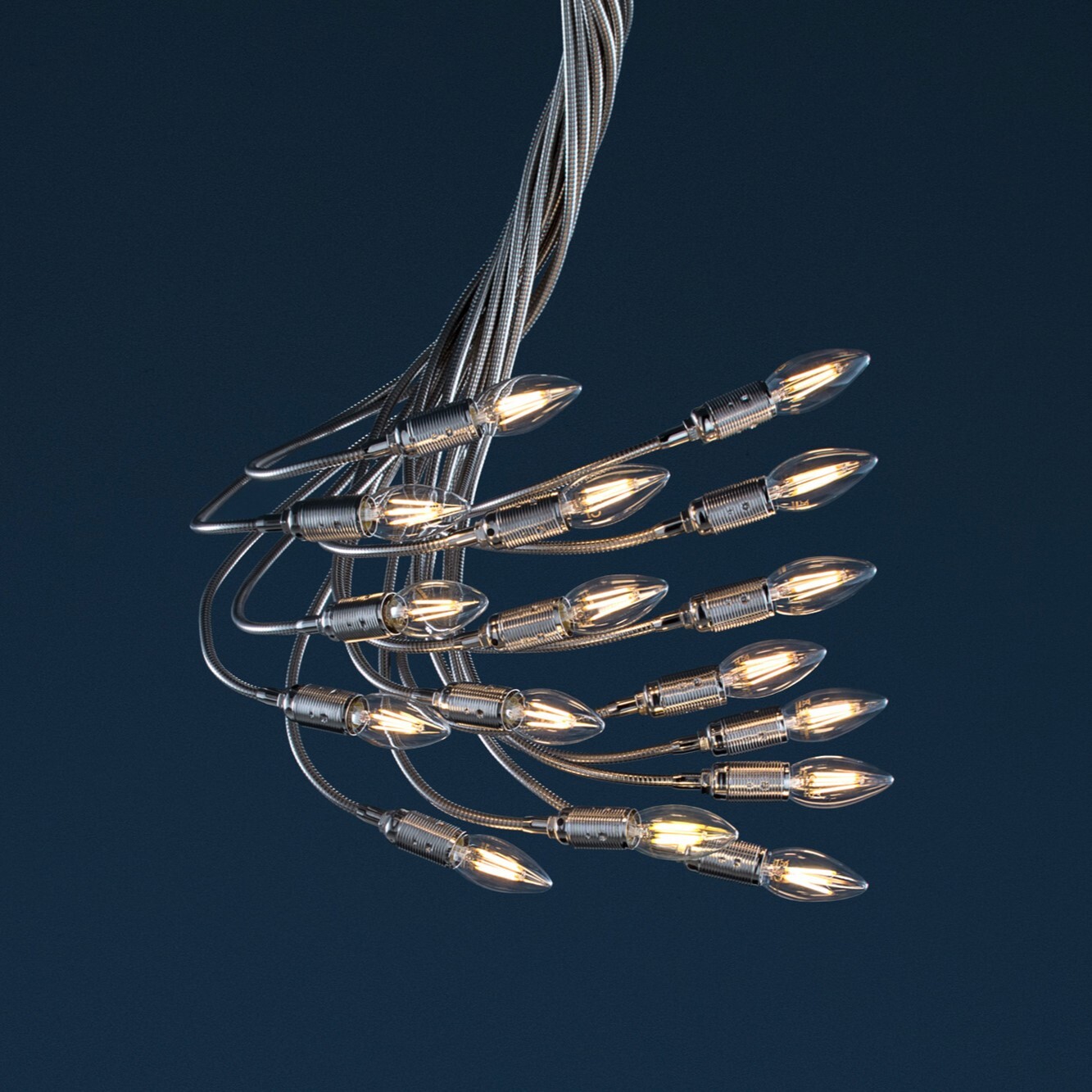 Подвесной светильник Catellani & Smith Turciù 16 nikel Подвесной светильник Catellani & Smith Turciù 16 nikel