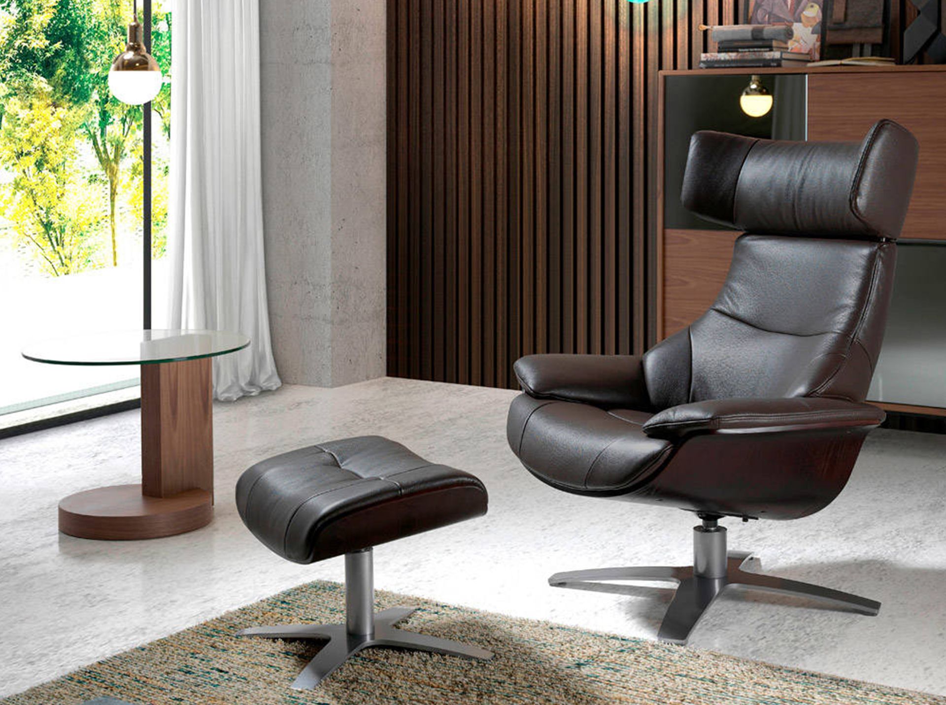 Поворотный пуф для ног A985-OTOMAN /5003 Angel Cerda