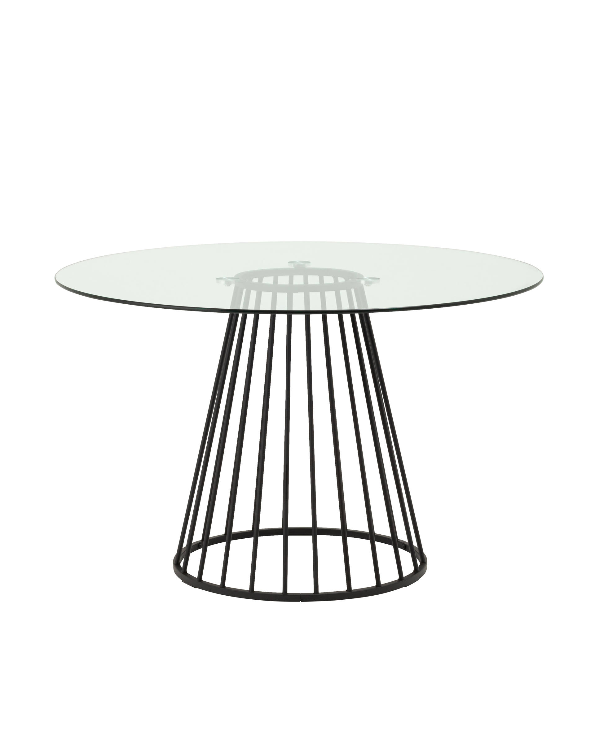 Стол обеденный Ливерпуль 120*120 стекло Stool Group