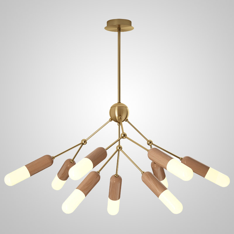 Потолочная люстра KERSTEN CH L9 by ImperiumLoft