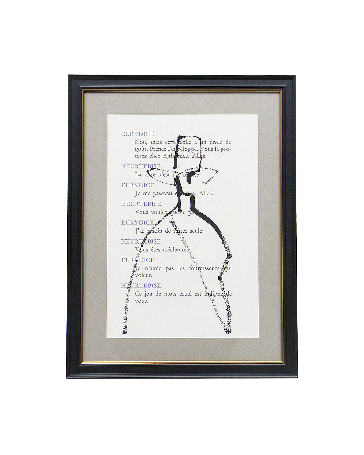 Интерьерный постер “Orphee-III” Louvre Home DPP650924VHS