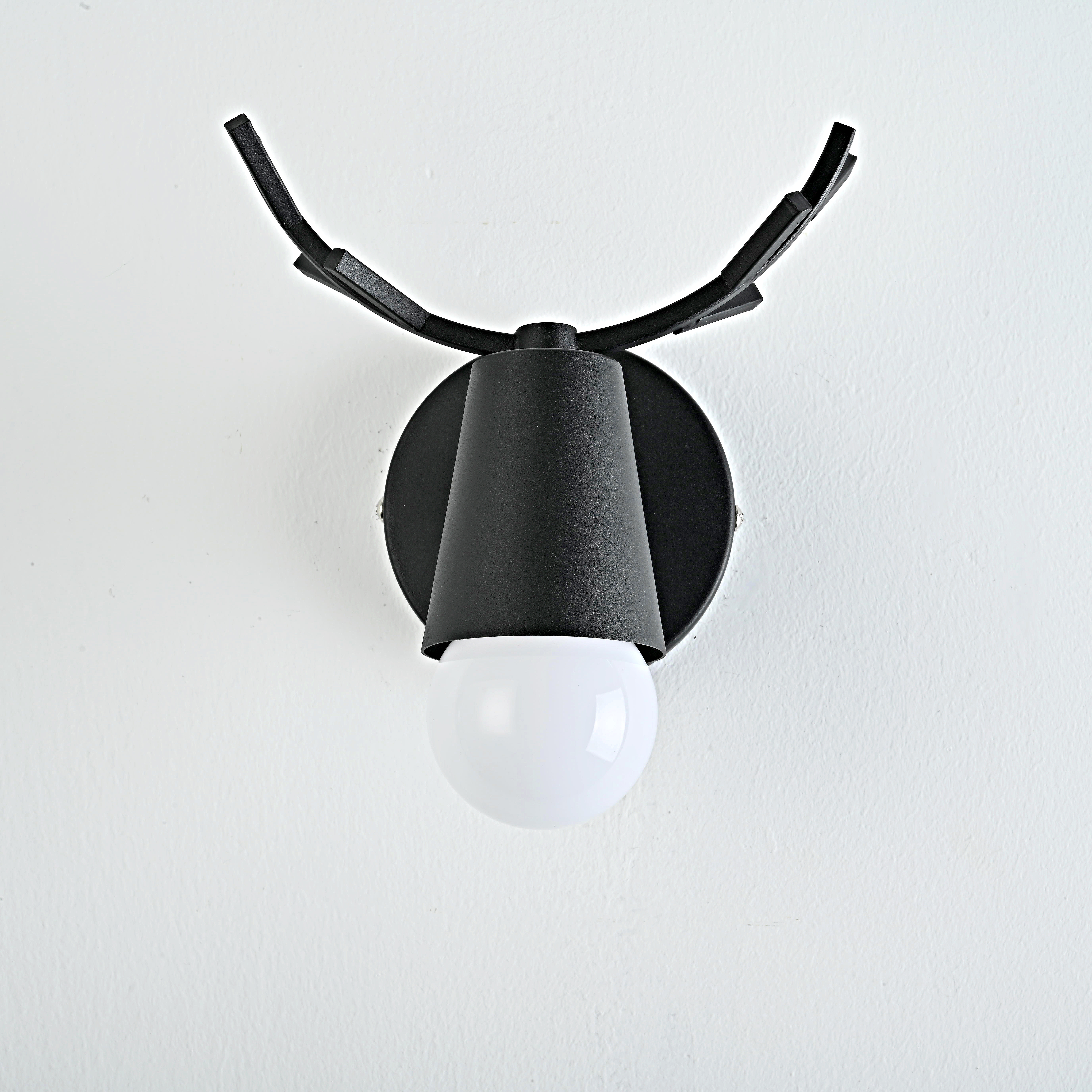 Бра С Рожками Deer A Black By Imperiumloft