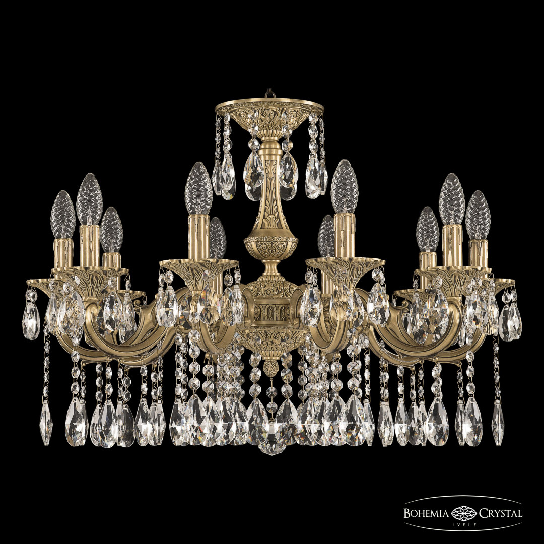 Люстра бронзовая с хрусталём 72101/10/210 A FP