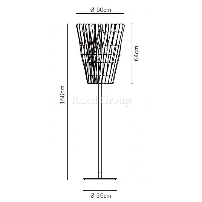 Напольный светильник Fabbian Stick F23 C03 69