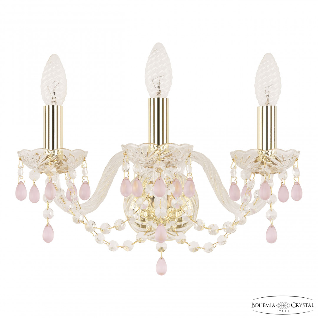 Бра хрустальные 112B/3/141 G V7010 Bohemia Ivele Crystal