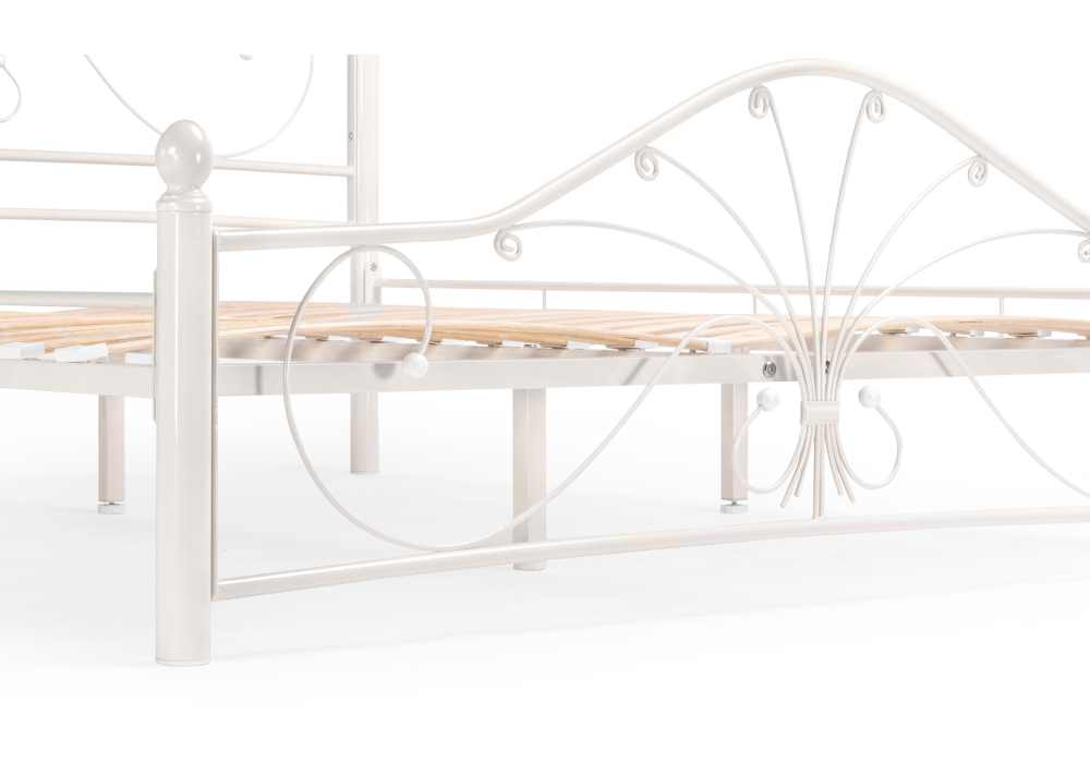 Кровать Woodville Мэри 2 160х200 белая 402983