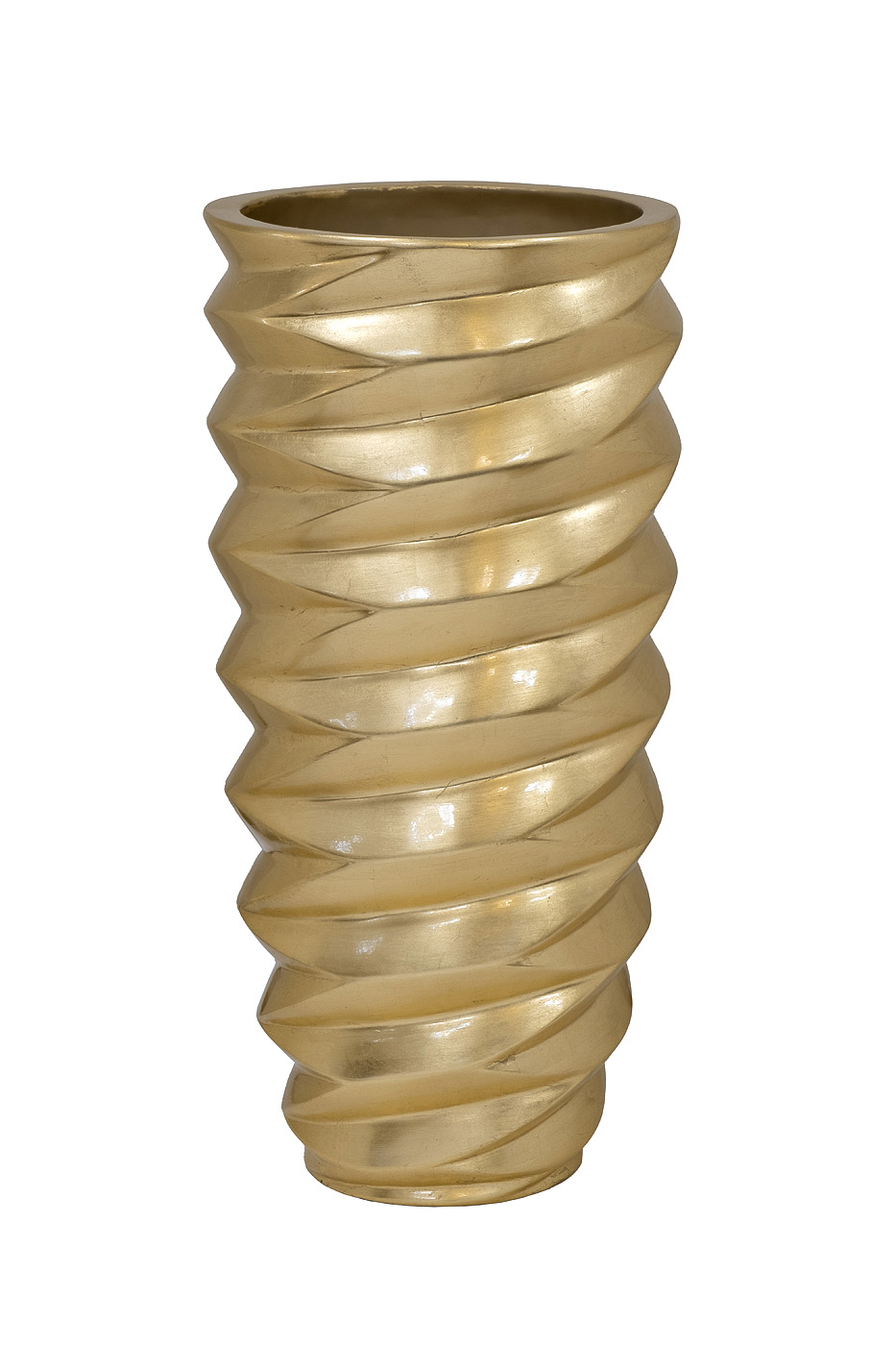 Кашпо золотое Garda Decor ZS2058-27