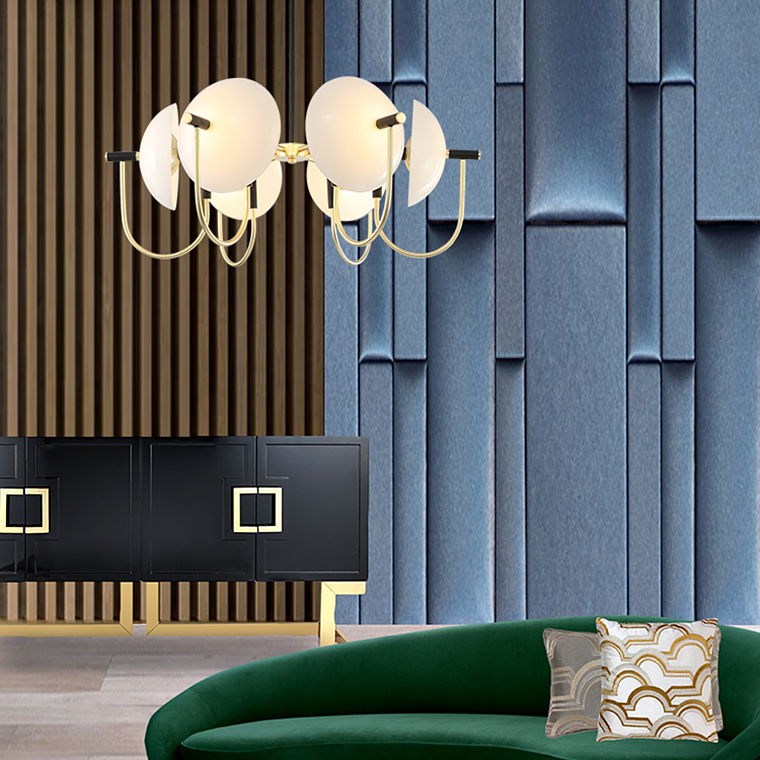 Люстра на штанге BLICK 3 D70 by ImperiumLoft