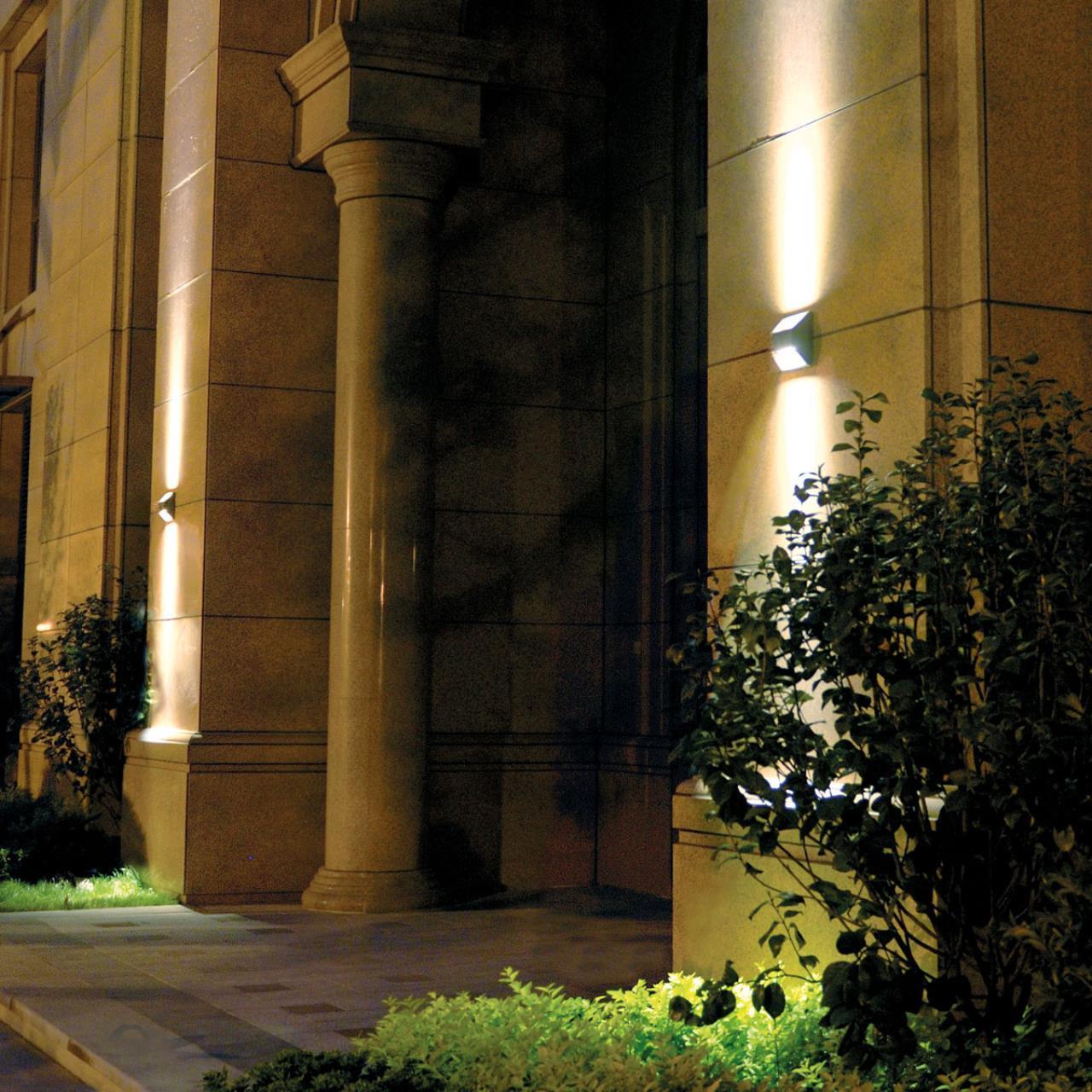 Декоративный светодиодный уличный настенный светильник Novotech 357227