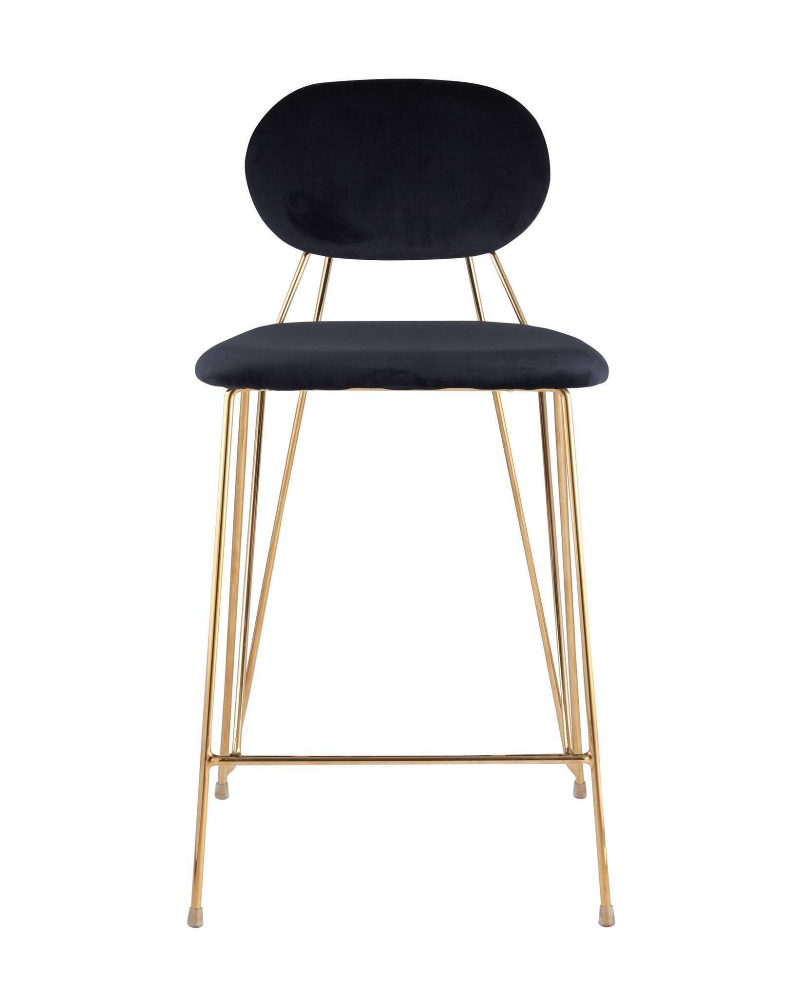 Стул Элис полубарный темно-синий Stool Group