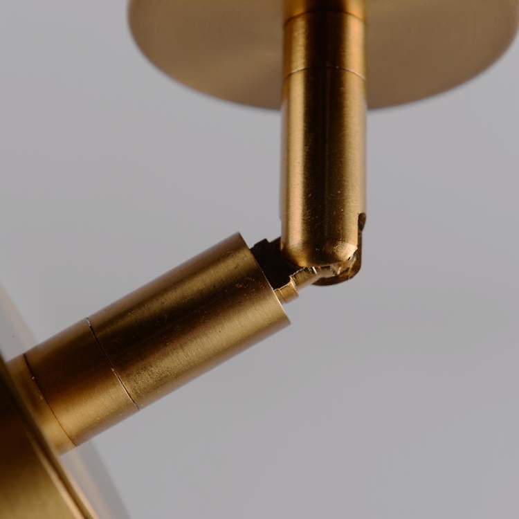 Точечный светильник на потолочной стойке LINO B by ImperiumLoft