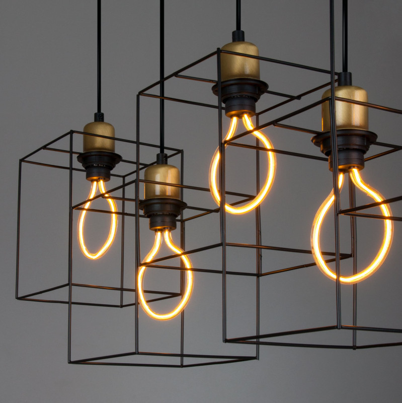 Светодиодная лампа Elektrostandard Art filament 4W 2400K E27 round (BL150)