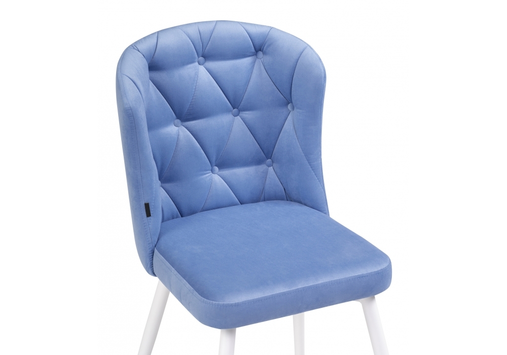 Стул Woodville Алиссум velutto 46 / белый 499994