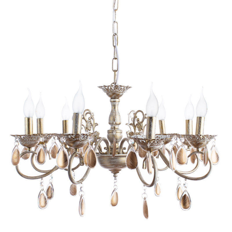 Подвесная люстра Arte Lamp A5676LM-8WG