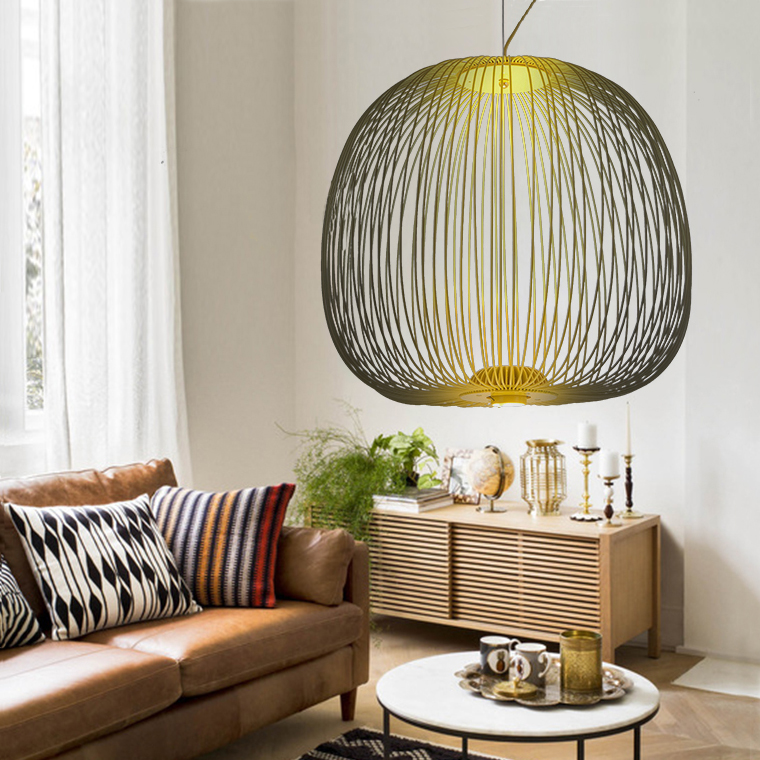 Подвесной светильник SPOKES D32 White by ImperiumLoft