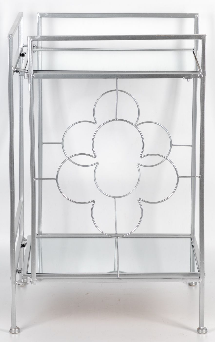 Столик с зеркальными полками Glasar 54-221