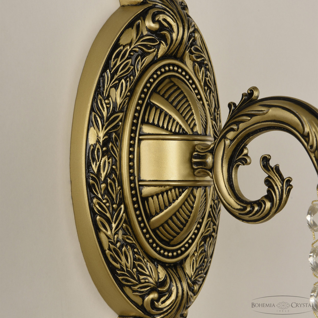 Бра хрустальные AL7901B10/1/175 B AGB Bohemia Ivele Crystal