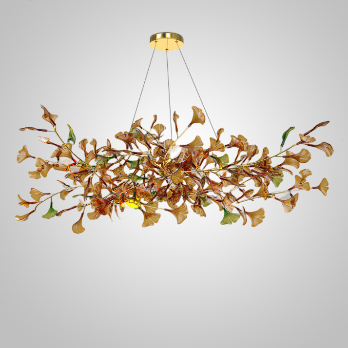 Подвесная люстра ELLING A L100 Amber by ImperiumLoft