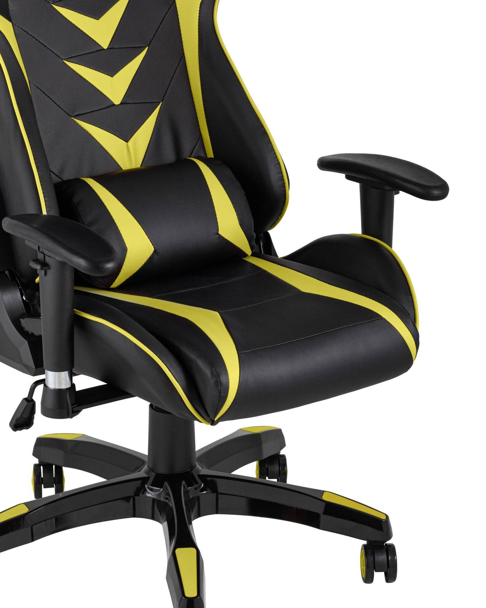 Кресло игровоеs Corvette желтое TopChairs