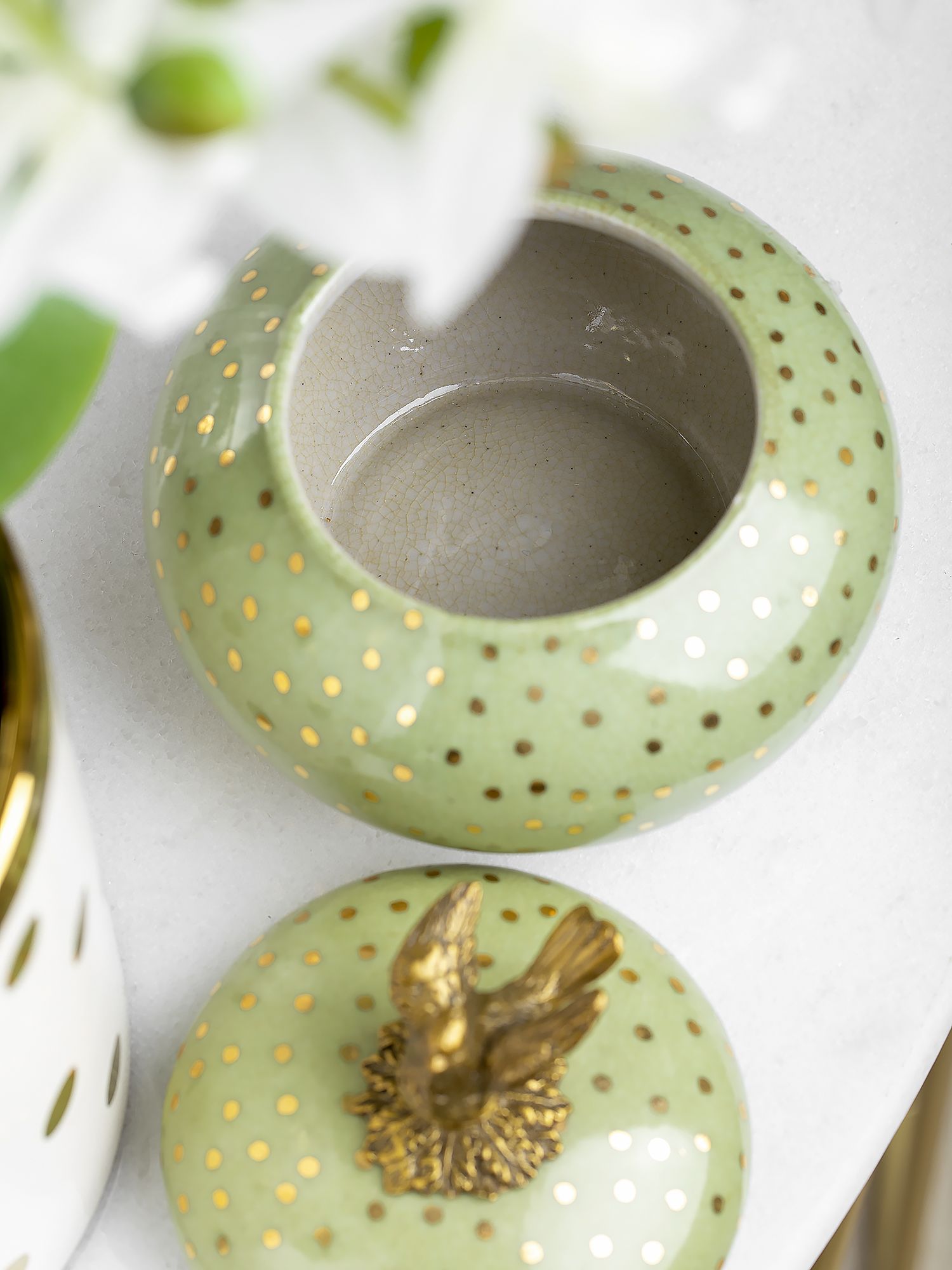 Шкатулка с птичкой Glasar 31G2238/B641C/HLG1921