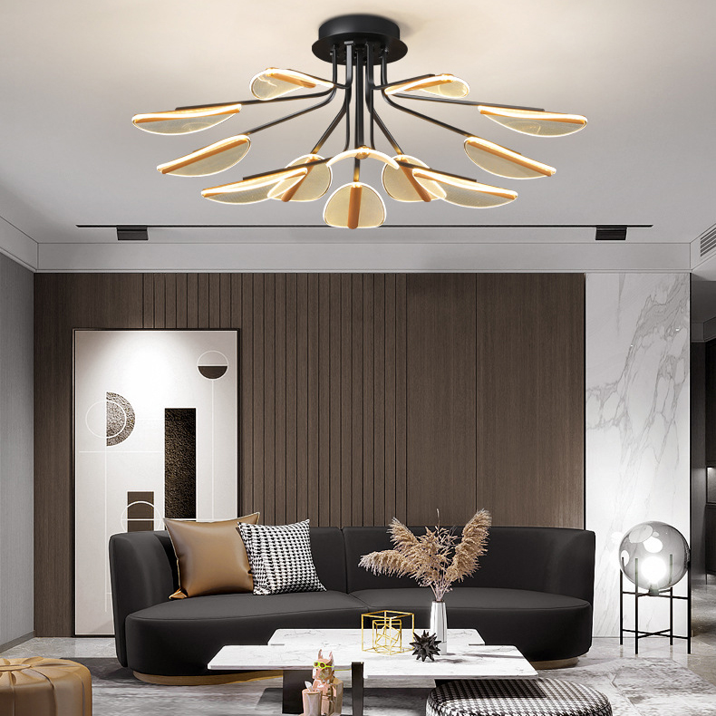Потолочная люстра VISUAL L8 Black by ImperiumLoft