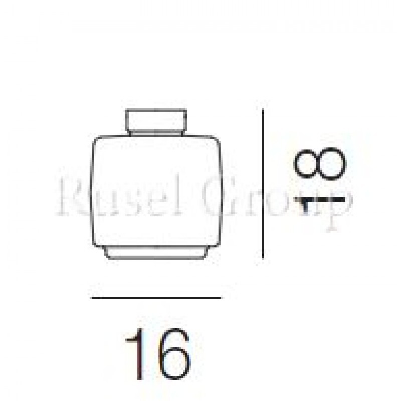 Встраиваемый светильник Vistosi BOT FA 16