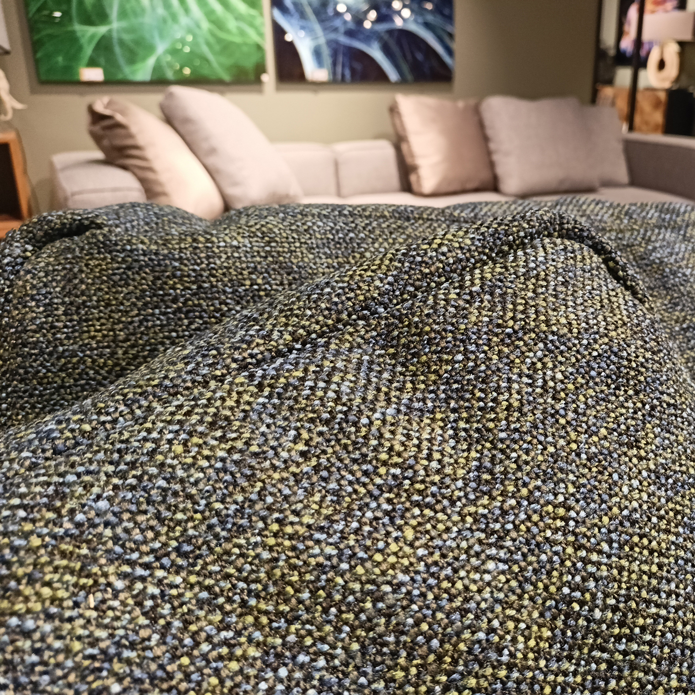 Диван-кровать Ткань Рогожка KARE Memphis K00483