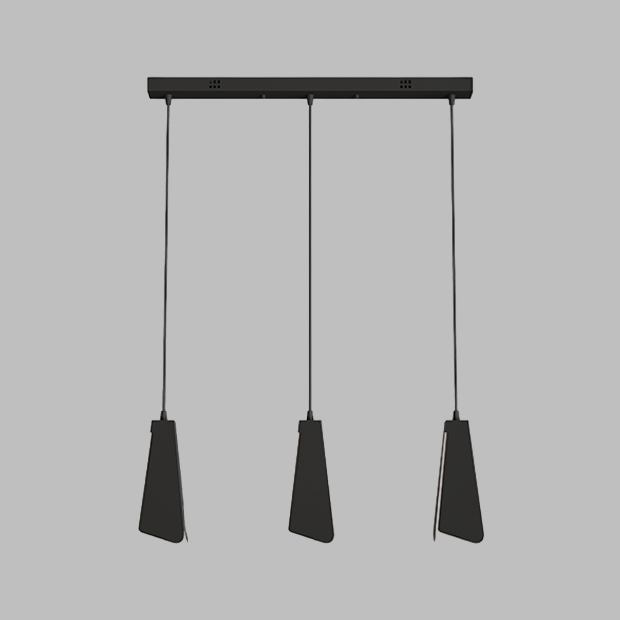 Подвесной светильник TORBEN TRIO Black by ImperiumLoft