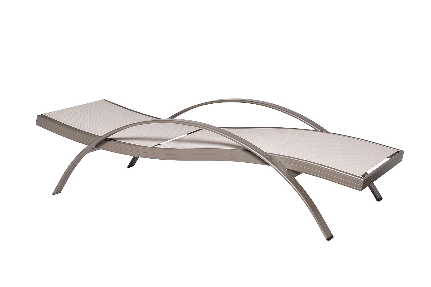 Шезлонг для отдыха текстиленовый Garda Decor 39AR-SHEZ-254