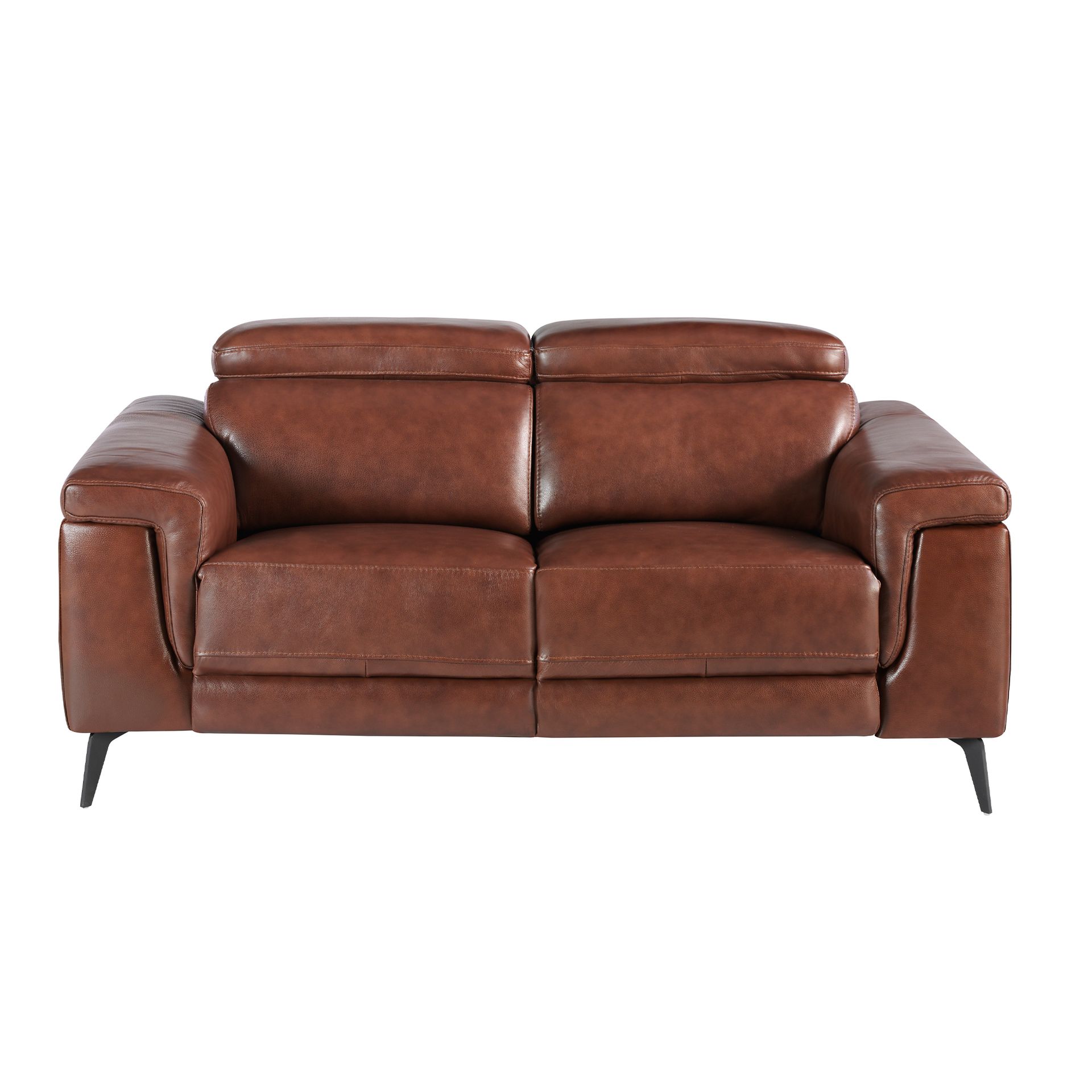 Диван 2-х местный 5319-2P-M1595 /6116 с реклайнером коричневый Angel Cerda