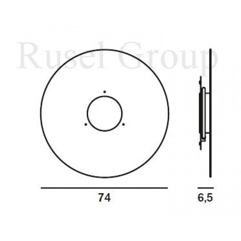 Настенно-потолочный светильник Foscarini ellepi parete/soffitto