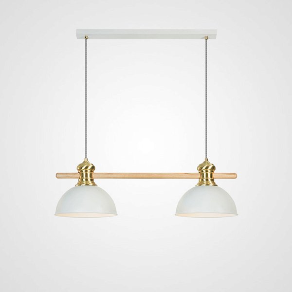 Подвесной реечный светильник NORWAY White by ImperiumLoft