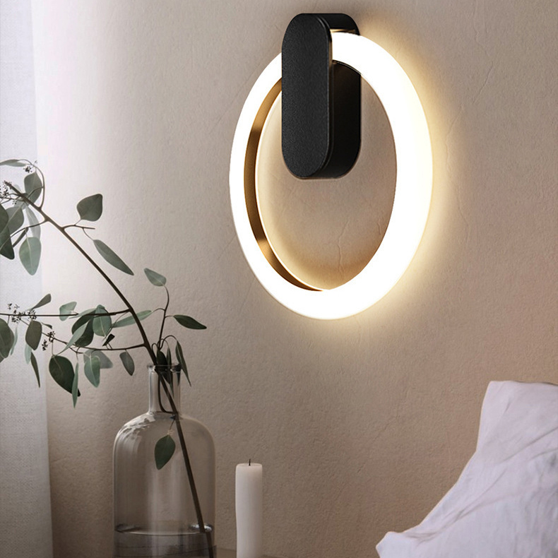 Настенный светильник GINA WALL D40 Black Трехцветный свет by ImperiumLoft