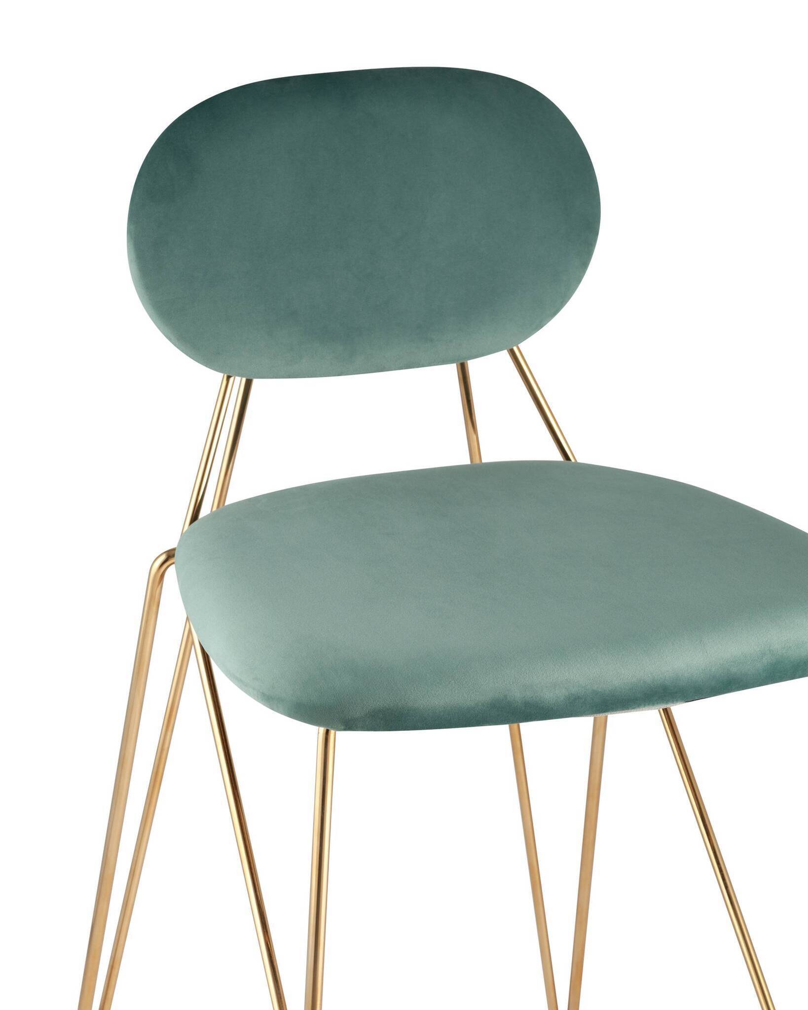 Стул Элис полубарный мятный Stool Group