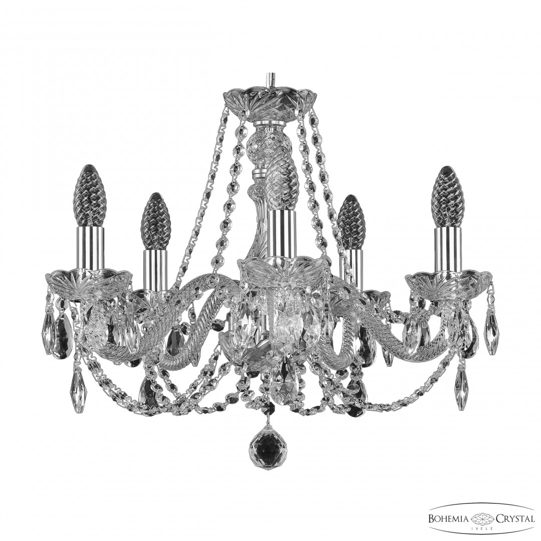 Люстра хрустальная 101/5/165 Ni Bohemia Ivele Crystal