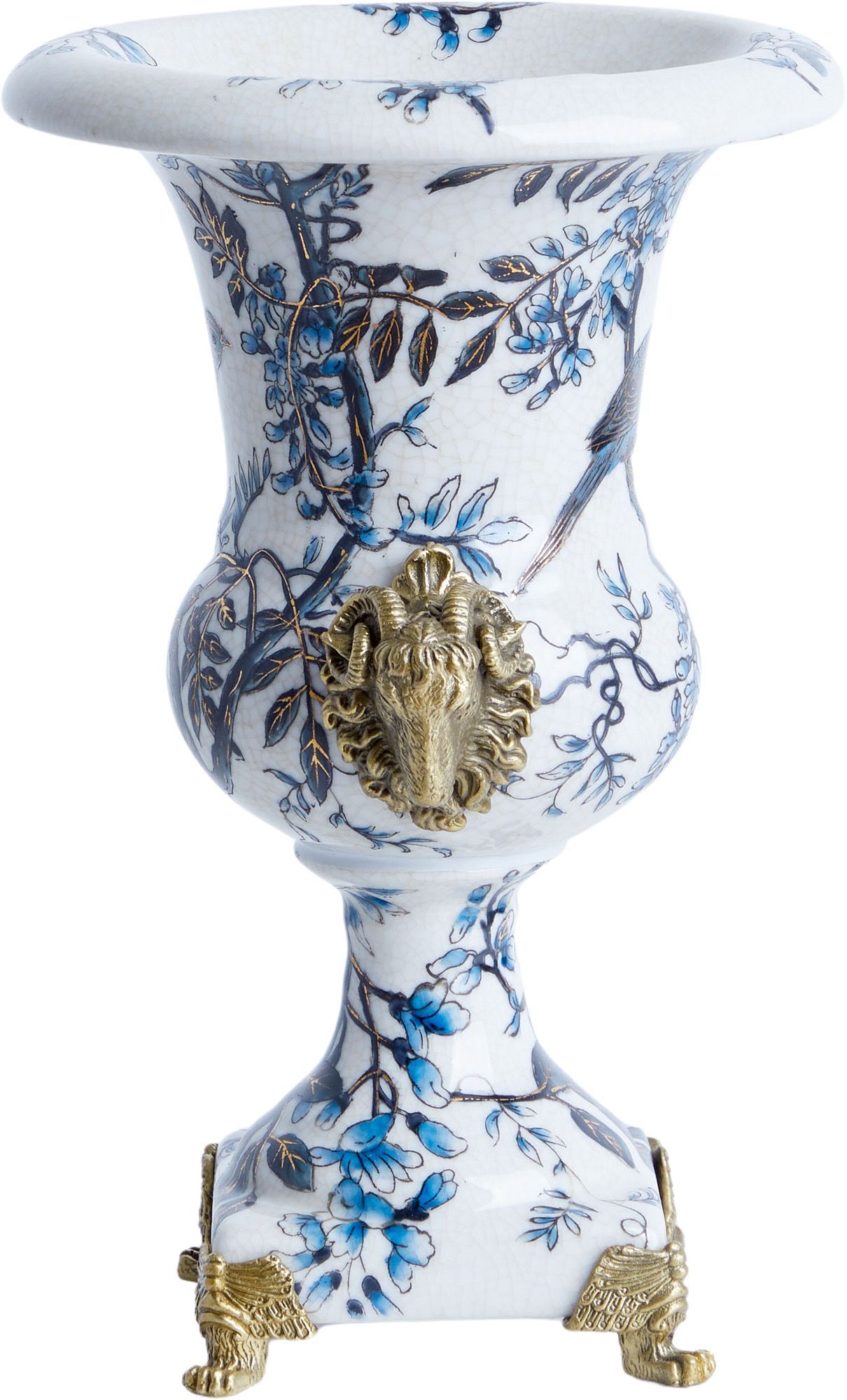 Ваза с овнами Glasar 31G2131/D578C/HX1611