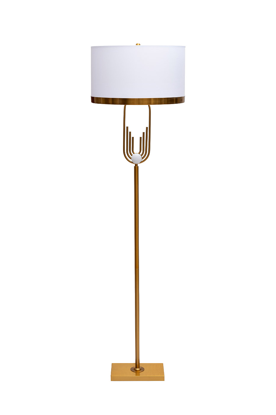 Торшер металлический Garda Decor K2CPF-07240