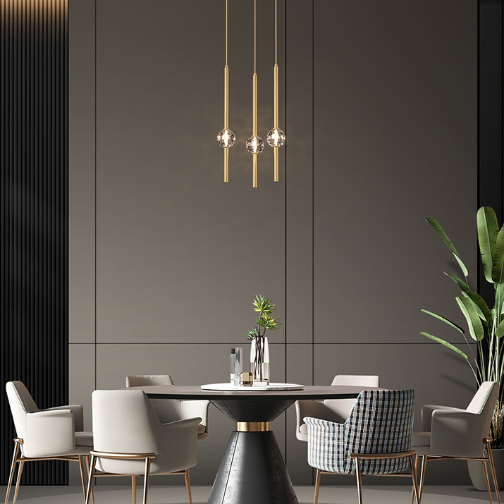 Подвесной светильник SOCRATES COMBO L118 Brass by ImperiumLoft