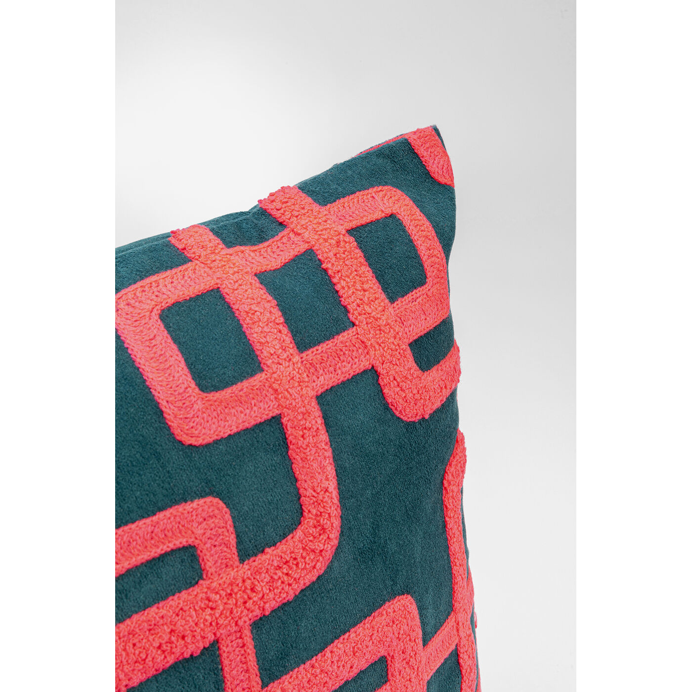 Подушка Chain Pink 45x45cm KARE 57274