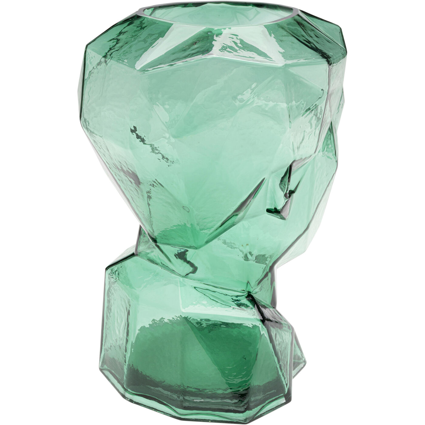 Ваза Prisma Face Green 30 см KARE 56188