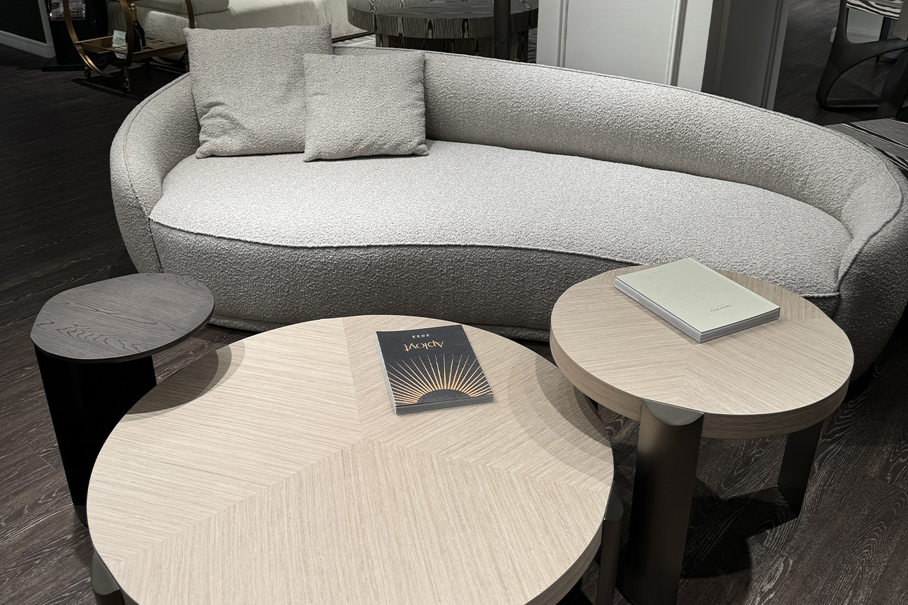 Диван трехместный GD/Toulon (левый) бежевый букле Orso BEG 257*119*72 Garda Decor GD/TOULON-3TL-ORSO BEG