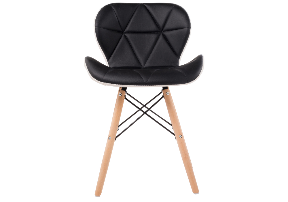Стул деревянный Woodville PC-027 black / white 11795