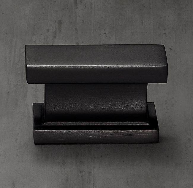 Ручка-кнопка Restoration Hardware Strande L.3.8 Bronze