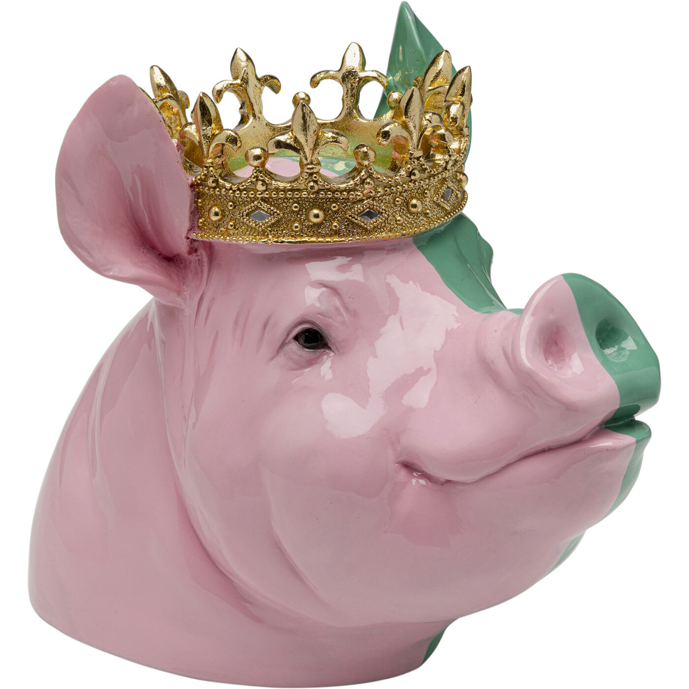 Фигура декоративная Crowned Pig 28 см KARE 57103