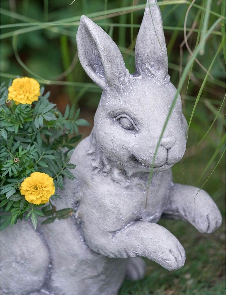 Кашпо Зайчик Glasar D76706